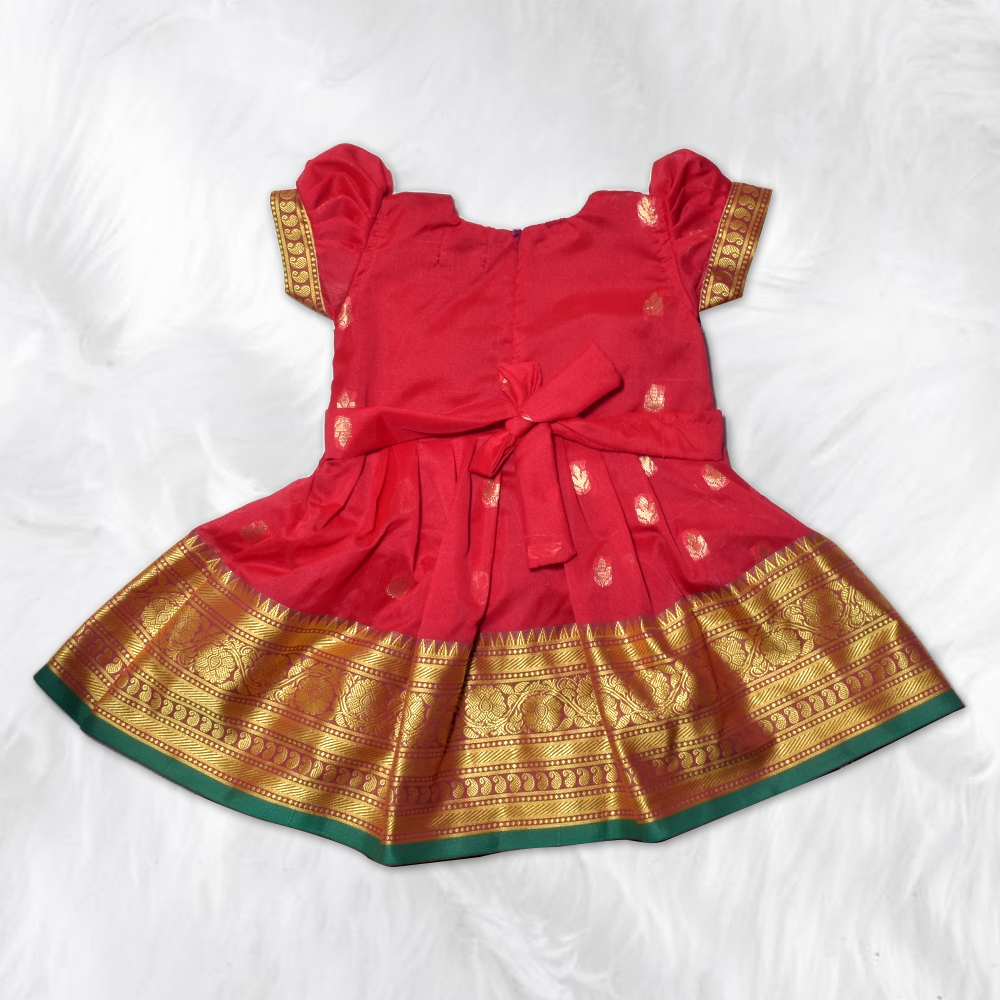 Gorgeous Traditional Frock for Girls – Festive & Ethnic Look