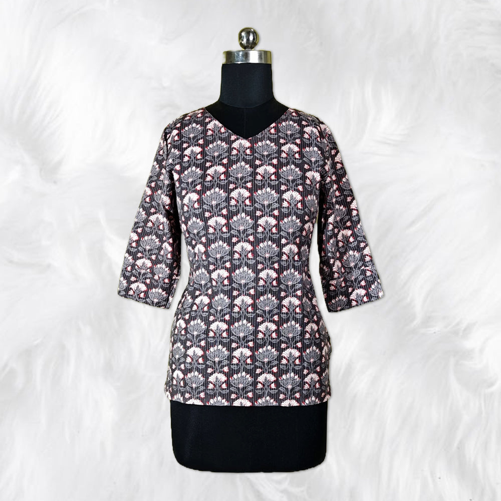 Chic Everyday Cotton Kurti for Effortless Style