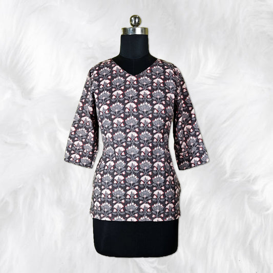 Chic Everyday Cotton Kurti for Effortless Style