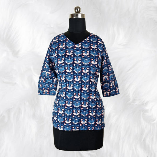 Comfortable and Trendy Short Cotton Kurti
