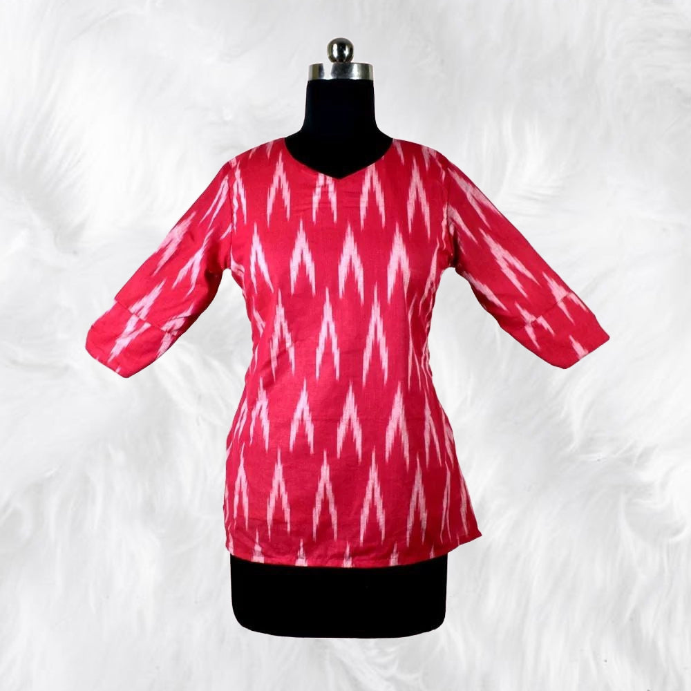 Elegance Redefined - A Chic Short Kurti