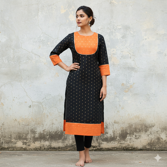 Vibrant Fusion - Traditional Kurtis for Women