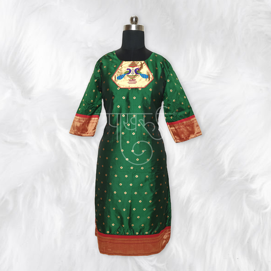 Elegant Paithani Kurtis – Timeless Ethnic Charm for Every Occasion