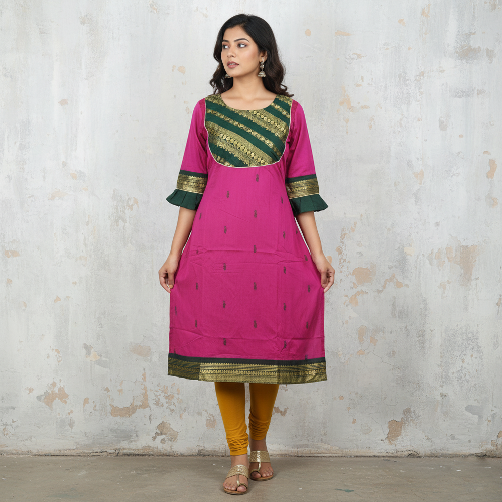 Elegant Cotton Traditional Kurti for Women – Perfect for Every Occasion
