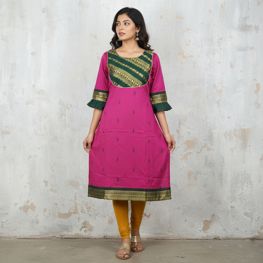 Elegant Cotton Traditional Kurti for Women – Perfect for Every Occasion