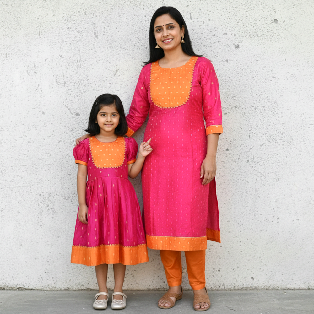 Mother Daughter Matching Outfits | Mommy and Me Dress Set