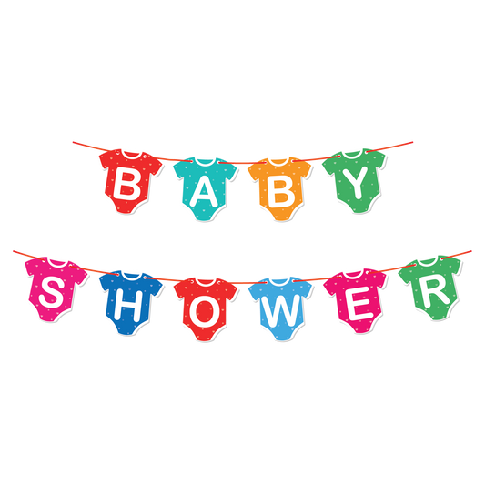 Baby Shower Banner in English