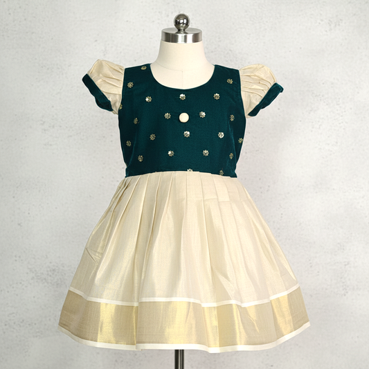premium party wear baby girl velvet gown birthday look