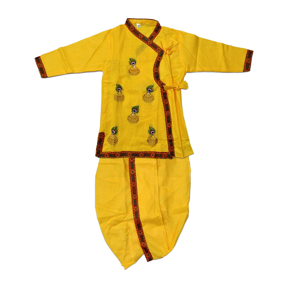 Traditional Krishna Clothes for Baby Boys & Girls