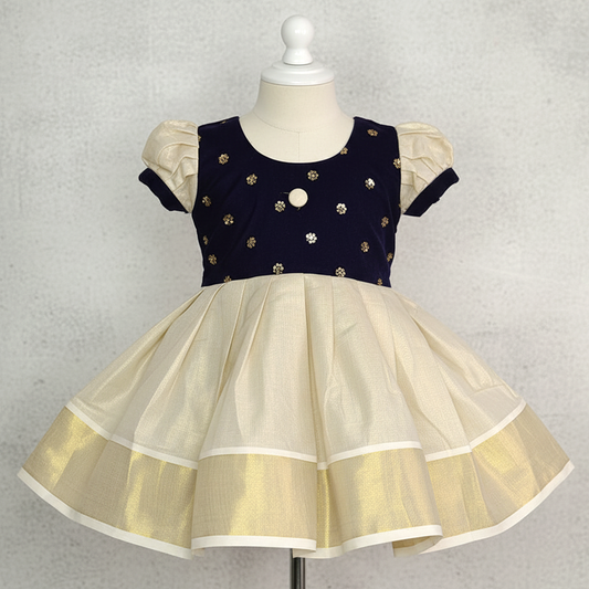 warm birthday outfit baby girl velvet gown