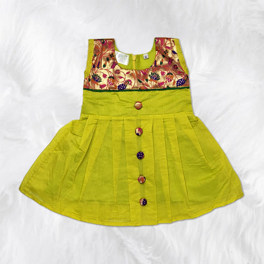 Saree Frock for Girls – Wedding & Party Wear Traditional Dress